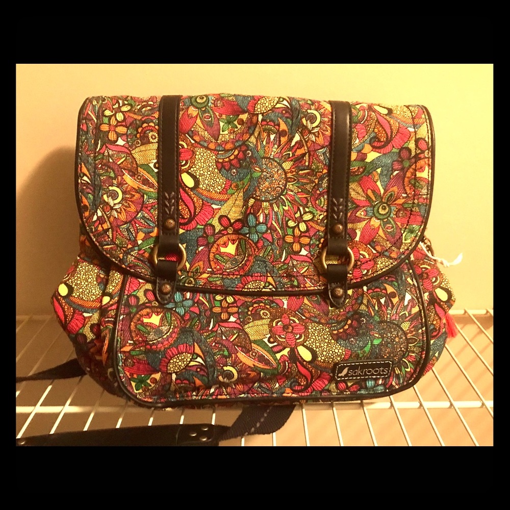 Bohemian / hippie medium backpack